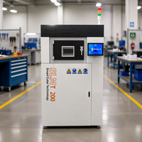 Printer 3D Logam A-S200 SLM, Mesin Pencetakan Laser Selektif untuk Mahkota Gigi, Pencetakan Presisi Tinggi Titanium & Kobalt-Kromium