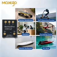 Pengontrol Motor Brushless Maxkgo Mini V6.8 Plus 150A VESC FOC, Pengontrol Kecepatan Siap Kirim untuk Drone Kargo Angkut Berat