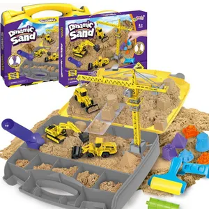 Mainan pasir untuk anak-anak, mainan perjalanan pantai untuk anak-anak dengan ember pasir yang dapat dilipat dan kit mainan garu pasir