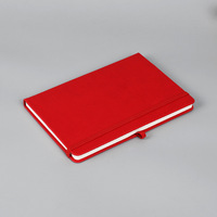 Logo personnalisé couverture rigide A5 en cuir Journal Carnet de notes impression école papeterie planificateur bureau affaires coffret cadeau