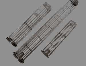 Vendita Diretta dal Produttore: Gabbie per Sacchi Filtranti Personalizzabili in Filo d'Acciaio Zincato con Tubi Venturi - Product Image 4