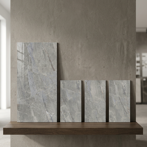 Emila Fatong 800x1600mm Glossy Carrara Marble Look Porcelain Slab For Apartment Floor and Wall Ceramics - Product Image 2