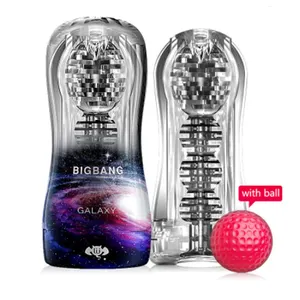 2020 Nieuwe Collectie Real Touch Para Los Hombrers Siliconen Rembours Quickshot Carvix Zuig Masturbatie Bal - Product Image 1