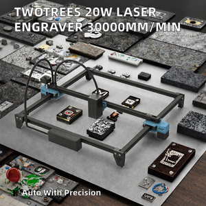 เครื่องแกะสลักด้วยเลเซอร์ไดโอด <span class=keywords><strong>TTS</strong></span> 20W ความเร็ว 30000 มม./นาที แกะสลักไม้เนื้อแข็ง โลหะ พลาสติก แก้ว CNC ความแม่นยำสูง 20 มม. - Product Image 2
