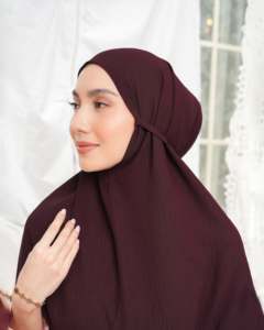 Pañuelos al por mayor de algodón jersey liso con lentejuelas para mujer árabe, hiyab con pedrería para musulmanas - Product Image 2