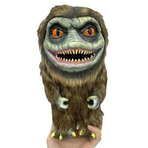 Decoración navideña de escritorio hecha a mano, laberinto de boca grande, muñeco de monstruo, juguete de peluche, Animal de piel de vinilo para Halloween - Product Image 5