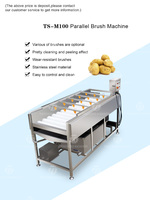 Hoge Kwaliteit Groente En Fruit Wasmachine Aardappel Tomaat Wortel Gember Fruit Wasmachine
