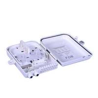 Boîtier de jonction de câbles à fibres optiques, boîte de distribution de fibres optiques compatible avec le répartiteur PLC pour la mise en place de réseaux optiques passifs