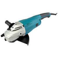 KQ-92230 Meuleuse d'Angle Industrielle Filaire 2100W pour Découpe de Métaux, Polissage et Meulage, Disques 180/230mm, Machine à Haute Puissance