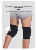 Bande de soutien respirante anti-collision en éponge pour genoux, idéale pour le fitness, le volleyball, le basketball, le tennis, le golf, pour enfants, hommes et femmes