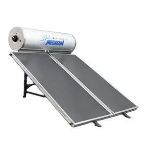 Chauffe-eau solaire autonome à tubes sous vide en acier inoxydable 200L, non pressurisé, à branchement direct, pour usage domestique et hôtelier en extérieur - Product Image 4