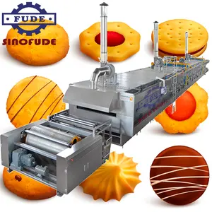 High capacity automatic wafer biscuit cookies making machine