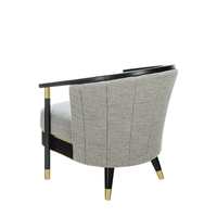 Meubles modernes et de luxe léger pour villas, fauteuil de loisirs et chaise simple pour salon, coin lecture, siège de chambre à coucher