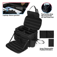 Sac de patrouille personnalisé, sac tactique en polyester, grande capacité 36-56L, organisateur de siège avant de voiture, sac de voyage pour conducteur de camion