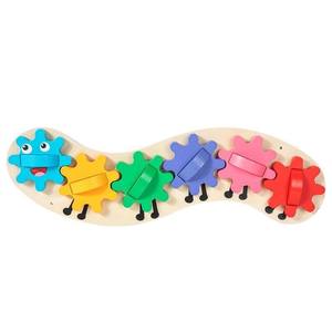 Nouveau design Montessori : Plateau d'apprentissage éducatif en bois pour enfants, avec puzzles numériques et animaux, jouets de comptage pour développer la motricité fine - Product Image 3