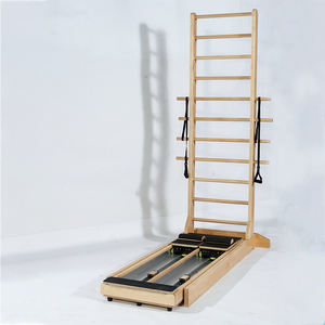 Équipement de formation professionnel Pilates Reformer en bois avec échelle bidirectionnelle Pilates Reformer pour studio de yoga - Product Image 3