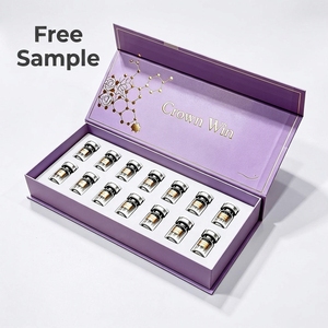 Custom Printed Handmade Rigid Cardboard Peptide Vials Bottle Magnetic Closure Gift <b>Box</b> for Cosmetic Skincare Package Paper <b>Box</b> - Product Image 1