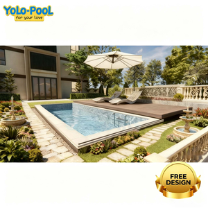 Cubierta <span class=keywords><strong>para</strong></span> Piscina de Acero Inoxidable Resistente YOLO-POOL, Fácil de Montar, Aislamiento de Residuos, Seguridad <span class=keywords><strong>para</strong></span> <span class=keywords><strong>Piscinas</strong></span> Residenciales <span class=keywords><strong>Pequeñas</strong></span> - Product Image 2