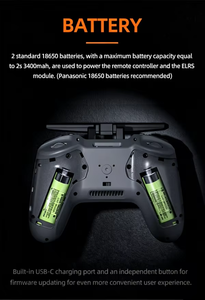 Control Remoto Jumper T-Pro V2 <span class=keywords><strong>Tx</strong></span> Hall Gimbal ELRS 1W o 4en1 JR Bay FPV - Product Image 3