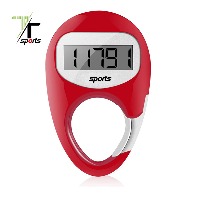TT Sports Plastic Material Smart Pedometer Step Counter Fitness Tracker Manufactured for Fitness Enthusiasts