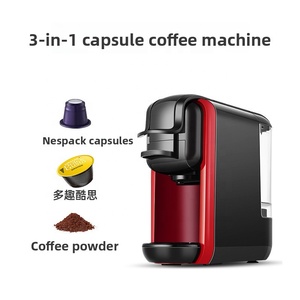 Machine à café expresso semi-automatique italienne intelligente 19 bars, certifiée ETL/CE, compatible capsules Dolce Gusto, pour 4 tasses, usage domestique - Product Image 4