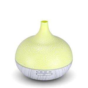 Diffuseur d'huiles essentielles en forme de tête d'oignon, humidificateur ultrasonique 5V USB au design craquelé, atomiseur d'aromathérapie pour la maison, moins de 0,5L - Product Image 2