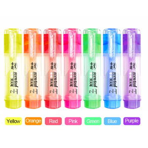<span class=keywords><strong>Sipa</strong></span> SH808S Stylo surligneur étanche à séchage rapide multicolore Encre à base d'eau avec fibre Oblique Nib Scent Emballage en vrac - Product Image 2