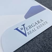 Impression personnalisée Logo nouveau design coloré impression offset papier dossiers de présentation pour les entreprises