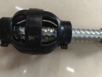 Entretoise centralisatrice en PVC pour système d'ancrage de barres d'armature et de fixation du sol - Accessoire de scellement D16-D50 |   OEM