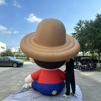 Mascotte gonflable géante personnalisée pour la publicité extérieure, idéale pour les événements, les fêtes et l'affichage quotidien