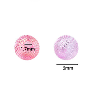 Acrylic Ab Colored Bayberry <b>Ball</b> Beads 6mm Diy Jewelry Accessories For <b>Bracelet</b> Necklace Making Wholesale Yiwu - Product Image 5