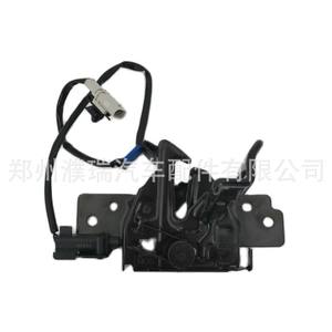 Cerradura de capó Hyundai 81130-P1010 de material compuesto negro para reparación y reemplazo del motor - Product Image 5