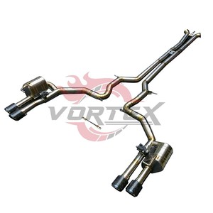 Système d'échappement Catback Valvetronic en alliage de titane VORTEX pour Porsche Panamera 971 2017-2024 - Product Image 2