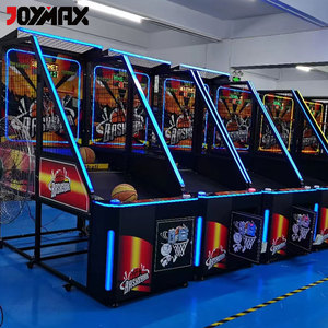 Münzbetriebene <span class=keywords><strong>Basketball</strong></span>-Maschine, Farbenfrohe Arcade-Spiele, Leuchtende Indoor-Spielgeräte für Zuhause und Spielzimmer, Unterhaltungsausrüstung für Erwachsene - Product Image 3