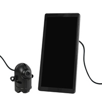 Espejo de cámara de visión trasera Hd de 10,36 pulgadas para camión con pantalla Ips Control táctil impermeable
