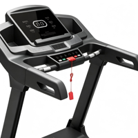 Treadmill Elektrik Berkualitas Tinggi 20% Kemiringan Otomatis 140KG Beban Maksimum Pengguna Motor DC 2.5HP untuk Penggunaan di Rumah dengan Kipas