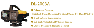 Arazi ölçümü için güney DL-2003A dijital seviye makinesi - Product Image 2