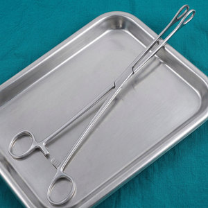 Pinces à éponges chirurgicales 6flowers Foerster Ballenger pour la chirurgie générale, certifiées CE, manuelles, en acier inoxydable - Product Image 2