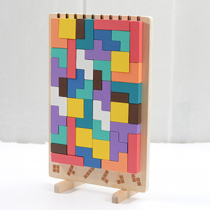 Rompecabezas 3D de Tetris para niños, bloques de construcción educativos de 21x32x4cm para niños de 4 a 6 años, juguete para el desarrollo de la inteligencia - Product Image 3
