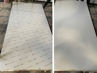 Panneau MDF laminé pré UV PET brillant de haute qualité
