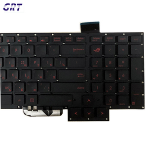 Teclado ruso para ordenador portátil Asus G751 G751JM G751JT G751JY 0KNB0-E601US00 ASM14C33USJ442, nuevo diseño negro RU OEM - Product Image 5