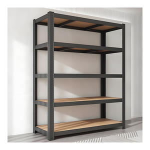 Étagère de stockage métallique industrielle à longue portée, 4 niveaux, capacité de charge de 200 kg, fournie directement par l'usine - Product Image 1