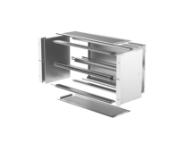 RDEKONO 19'' Schroff Nvent Elma Chroma 19" 6U Subrack 160mm Board Chassis Backplane CPCI ATCA VPX Server Case/rak/kabinet