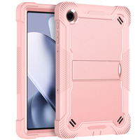 Housse de tablette de pare-chocs souple et dure en silicone robuste + PC pour T-Mobile Revvl Tab 2 5G 2025 avec béquille antichoc