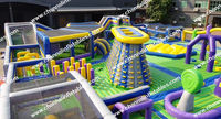 Parc d'attractions intérieur pour enfants, château gonflable commercial pour grands enfants, combo de jeux pour tout-petits