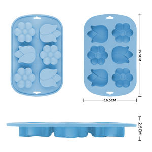 Moules en silicone pour pâtisserie DIY, vente en gros pour les ménages, sans BPA, qualité alimentaire, pour chocolat et bonbons, résistants à la chaleur - Product Image 2
