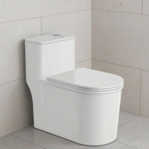 <span class=keywords><strong>Toilette</strong></span> monobloc en céramique moderne de haute qualité, à double <span class=keywords><strong>chasse</strong></span> <span class=keywords><strong>d</strong></span>'<span class=keywords><strong>eau</strong></span>, avec siège à fermeture douce, pour usage hôtelier, directement de l'usine chinoise - Product Image 4