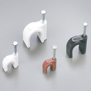 All'ingrosso morsetti per cavi circolari chiodi produttori di morsetti in plastica di alta qualità morsetti per cavi circolari - Product Image 4