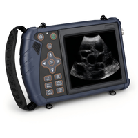 Appareil de diagnostic vétérinaire avec options de sondes convexe, linéaire, rectale et pour la mesure de la graisse dorsale – Équipement d'échographie vétérinaire