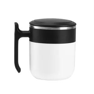 New Trend Product Automatic Magnetic Stirring Coffee Mug Rotating Home Office Travel Interesting Stainless Steel Mixing Cup